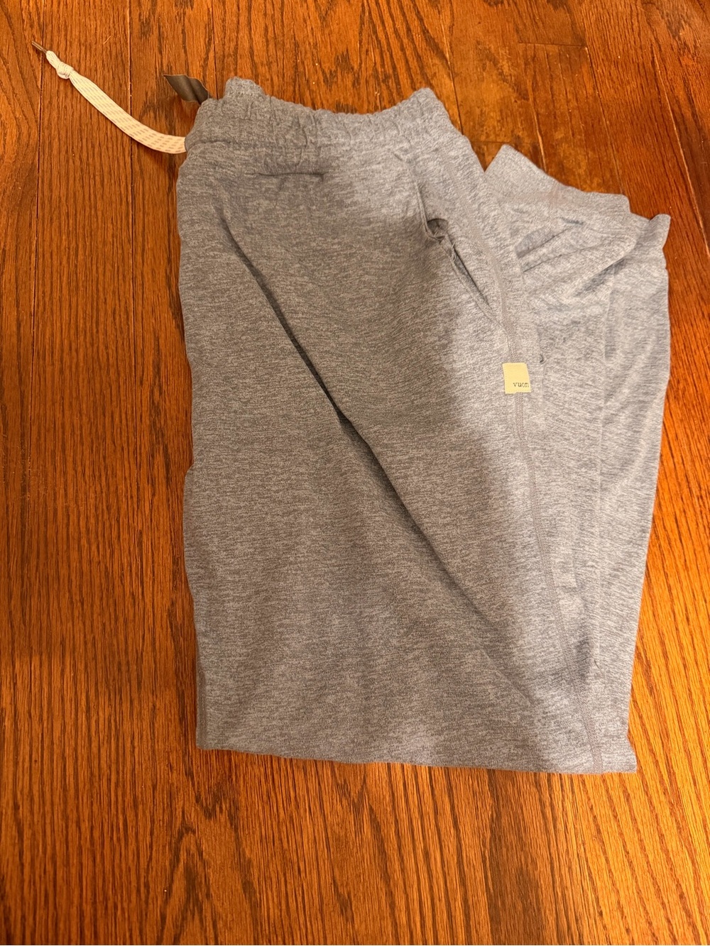 Vuori Light Gray Track Joggers